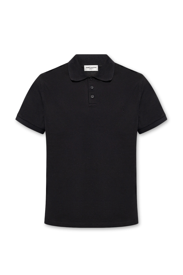 Saint Laurent Polo with logo | Men's | Vitkac